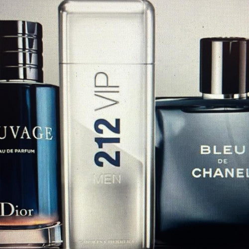 COMBO 3 SAUAVGE | 212 VIP | BLEU