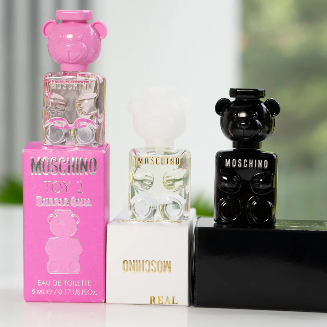 COMBO 1 SET MINI MOSHINO ESTUCHE
