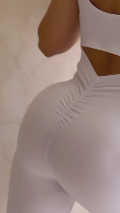 ENTERIZO SIZA PUSH UP BOTA CAMPANA BLANCO